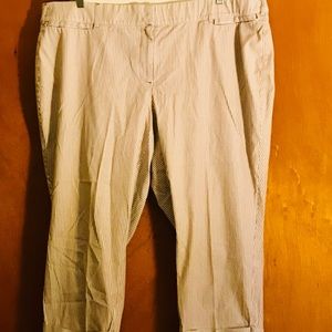 Lane Bryant Cuffed Capris